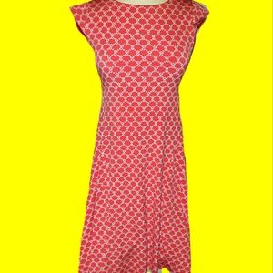 5/35 NEW EBZA DRESS STRETCH KNIT CORAL CAP SLEEVES